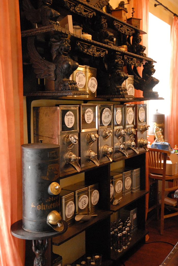 纪念碑, zons, 多尔马根, 咖啡厅, 老, 历史, 室内, 架子