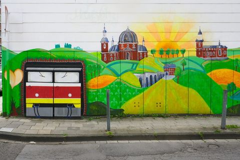 街头艺术，艺术，墙，绘画，墙，城市，街道，城市生活，涂鸦