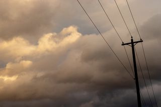 电缆、天气、自然、电线杆、电力线、风暴、输电塔、户外