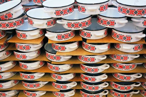 锅，锅，清漆，电子邮件，货物，商店，模型，传统