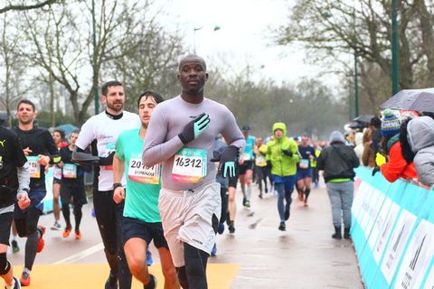 马拉松，人，比赛，竞赛，一群人，真实的人，生活方式，一天