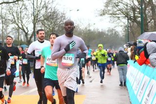 马拉松，人，比赛，竞赛，一群人，真实的人，生活方式，一天