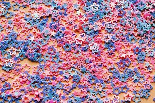 抽象、背景、珠子、蓝色、颜色、色彩、工艺、装饰