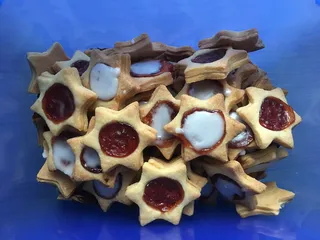 饼干，储物罐，圣诞烘焙，小蛋糕，圣诞饼干，装饰品，自制，釉料