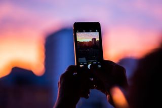 照片、相机、天空、iphone、ios、日落、模糊、辉光