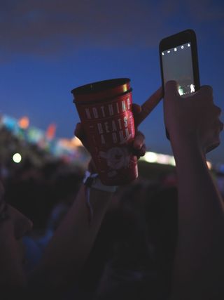 巴西、圣保罗、gig、rock、Lollapaloza、bud、百威、hands