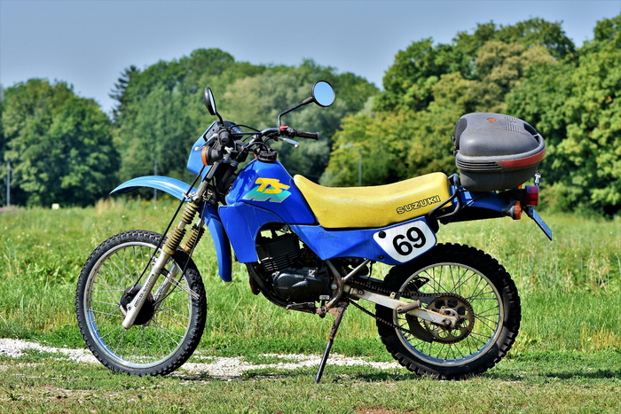 摩托车，enduro，铃木，ts 50 xk，摩托车越野赛，赛车，赛车