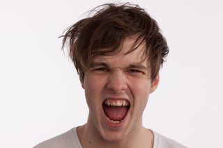 疯子，人，疯子，人，脸，眼睛，眉毛，嘴巴