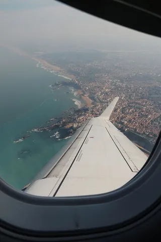 法国，比亚里茨，自然，海洋，湖泊，城市，冲浪，翅膀