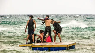 团队、同伴、木筏、冒险、事件、团队合作、合作、多里安海岸挑战赛