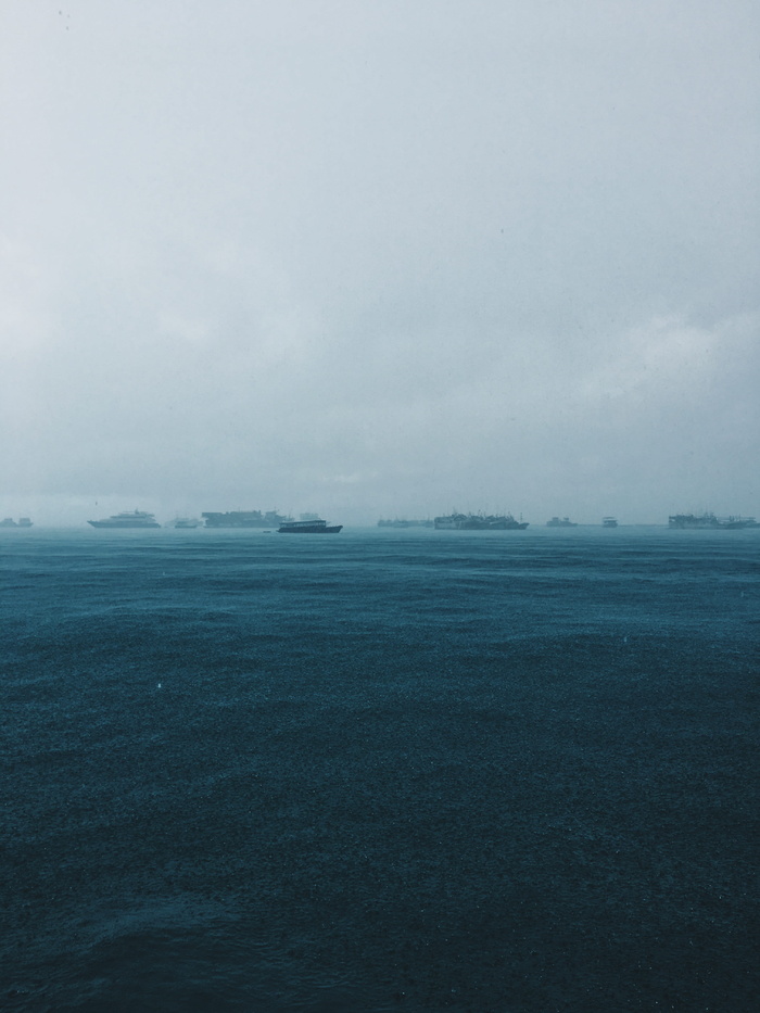 马尔代夫，hulhumalé，船，strom，blur，rain，blue，wave