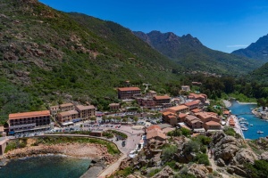 waters，travel，coast，panorama，city，corsica，sardinia，壁纸
