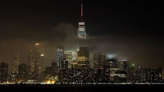 美国，纽约，一个世界贸易中心，Skyscraster，建筑，城市景观，建筑，建筑外观