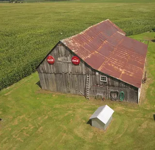 加拿大，布朗斯堡查塔姆，草，建筑，建筑结构，田地，绿色，植物