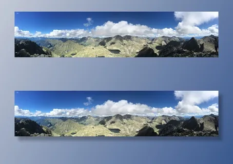 山脉全景照片 山脉全景照片