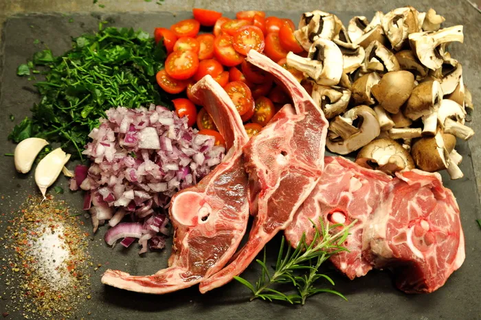 羊羔肉，羊肉，食品，食用，迷迭香，羊排，地中海，烤羊肉