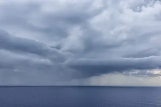 加勒比海，加勒比海巡航，船，旅行，云天，天空，水，风暴