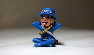 玩具, 塑像, 人, 男, 坐, 日本, 动漫, 动画片