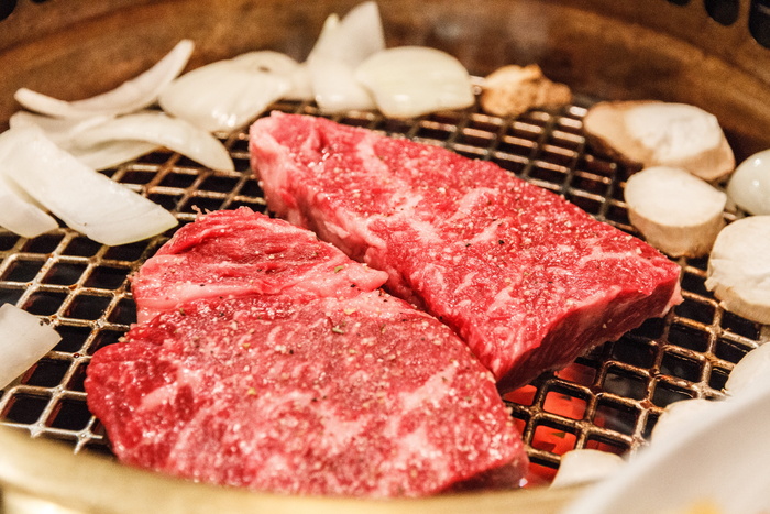 神户，肉，食物，牛肉，烤肉，烧烤，和鱼，美味