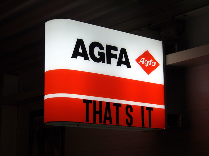 Agfa，夜光，广告，标志，霓虹灯，夜光广告，品牌，公司