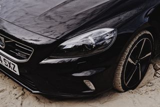 黑色，沃尔沃汽车，特写照片，汽车，土地，汽车，旅行，旅行