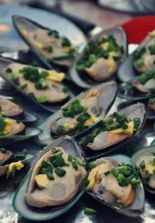 贻贝，食用，市场，食品，美味，鱼，海鲜，食品和饮料