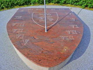 日晷、大理石板、罗马数字、日期、形状、文字、通信、圆