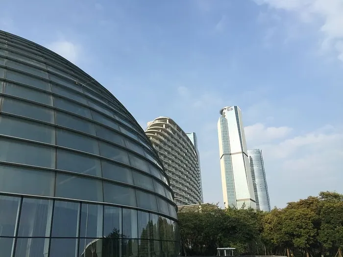 厦门国际会展中心、会议中心、音乐厅3、建筑、现代、建筑外观、建筑结构、城市景观