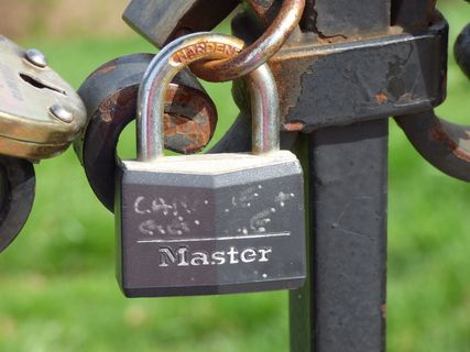 储物柜，封闭，安全，安全，钥匙，金属，特写，通信