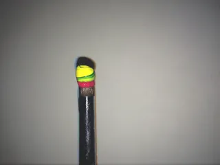 艺术、绘画、画笔、粉色、黄色、绿色、室内、复制空间