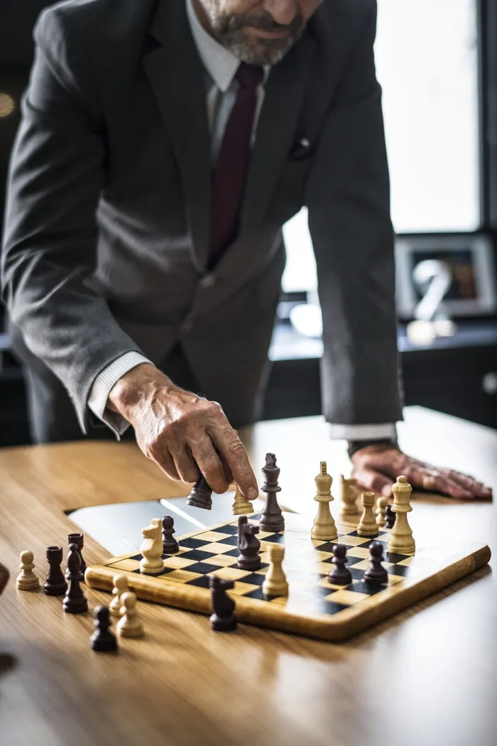下棋的人