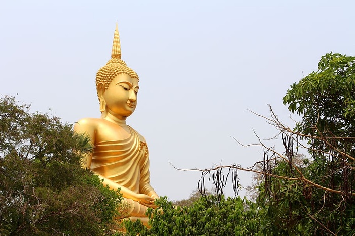 天空，地标，树木，大的，古老的，古董的，亚洲的，亚洲的
