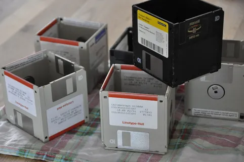 diy、Disketten、升级、修补、对象组、室内、技术、无人