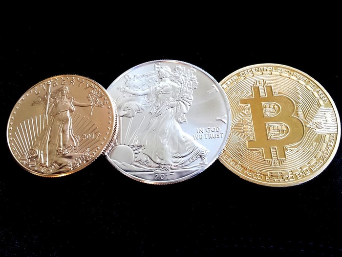 比特币、黄金、金鹰、贵金属、区块链、区块链、加密货币、加密货币