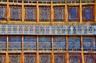 背景，马赛克，图案，多边形，多边形，光，装饰，装饰