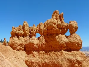 布莱斯峡谷，布莱斯峡谷国家公园，犹他州，美国，峡谷，砂岩，金字塔岩