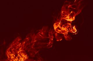 抽象，背景，燃烧，颜色，有色，隔离，烟雾