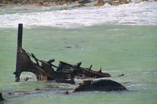 沉船，海上，海洋，沉船，船舶，预定，行波，疾病