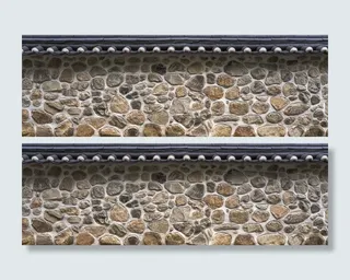 棕色，黑色，石墙，屋顶瓦，damme，墙，石头，灰色