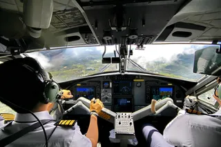 飞机驾驶员，甲板，巴里奥，飞行员，婆罗洲，dhc-6-400驾驶舱，飞行，克拉比特高地