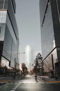 白天清除窗帘建筑