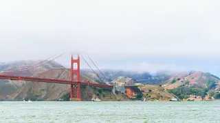 金门大桥，旧金山，美国，多云，白天，风景，大门