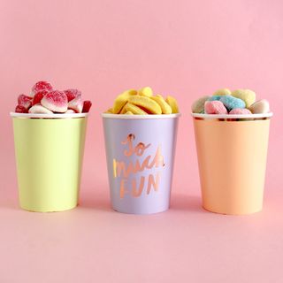 生日，聚会盒，聚会，戈米塔斯，焦糖，甜甜的，美味的，黄豆