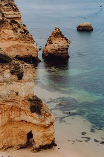 葡萄牙阿尔加维拉各斯的卡米洛海滩（Praia do Camilo）