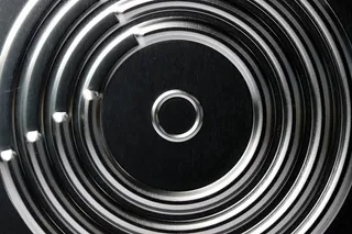 美元、圆、金属、图案、艺术、图形、几何形状、形状