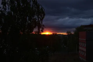 背景，蓝色，云，云景，深色，黎明，戏剧性，黄昏