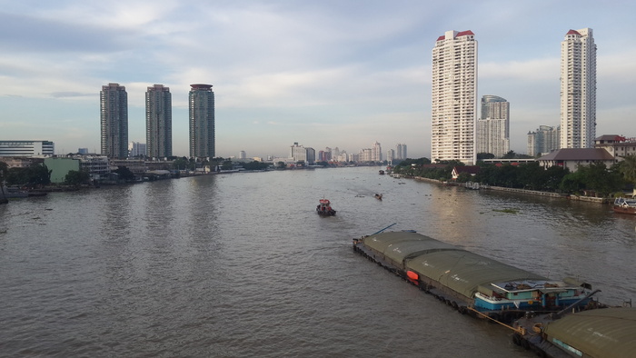泰国, 曼谷, 河, 建筑外观, 体系结构, 建筑结构, 水, 城市