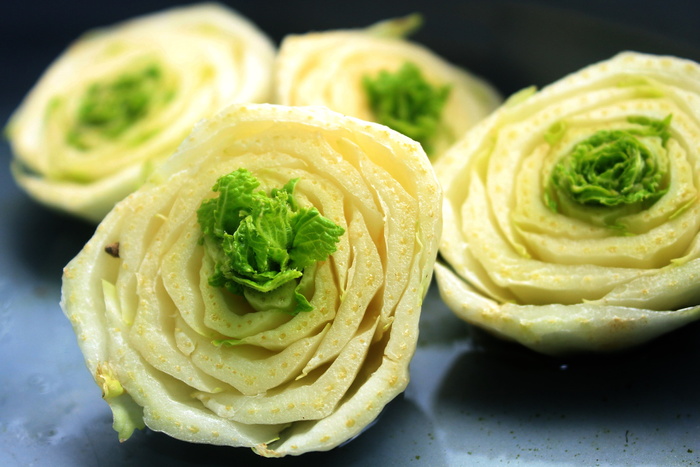 再生、大白菜、白菜、再植、生长、蔬菜、食品、食品和饮料