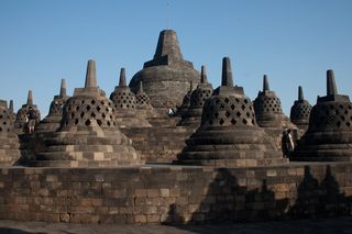 印尼、布罗普杜尔、爪哇、建筑、建筑结构、宗教、历史、过去