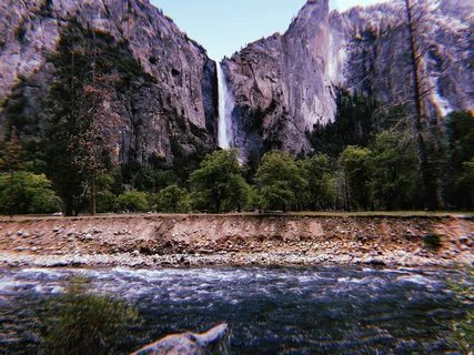 美国,约塞米蒂国家公园,约塞米蒂,瀑布,小溪,树木,山,水 美国,约塞米蒂国家公园,约塞米蒂,瀑布,小溪,树木,山,水